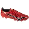 Image de Mizuno, Hommes, Chaussures de football, Alpha II Pro FG Rouge (43), Rouge, Or, Noir