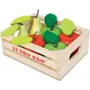 Image de Le Toy Van, Épicerie : accessoires, Caisse de pommes et de poires pour le magasin