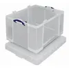 Image de Bac De Rangement Plastique + Couvercle 3l Tr Ansparent