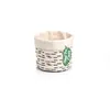 Image de Cache Pot en tissu noir & blanc