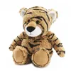 Image de Bouillotte chauffante micro-ondes à graines avec housse peluche - Tigre marron - Warmies
