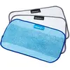 Image de iRobot Braava chiffons microfibres paquet de 3 (sec+humide), Aspirateur robot : accessoires, Bleu, Blanc