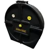 Image de Hardcase HN12CYM24 valise 24 pouces pour 12 cymbales (Bassin marécageux, Instrument de percussion), Boîtier + housse pour instrument, Noir