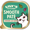 Image de 19x85g Smooth Paté Selection poulet et gibier Lily’s Kitchen nourriture humide pour chat