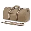 Image de Sac de voyage toile look usé style vintage - BEIGE SAHARA - QD613