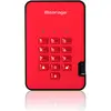 Image de iStorage diskAshur² - SSD de 256 Go - externe (portable) (0.26 To), SSD externe, Rouge