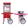 Image de Machine à barbe à papa et machine à pop-corn avec chariots