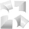 Image de D Line, Collier de serrage, D-LINE Kit adaptateur 22x22mm 4 Dele Hvid (22 mm, 4 pcs)