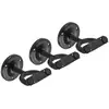 Image de Tiger gst42-3-bk lot de 3 supports muraux pour guitare