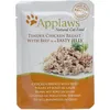 Image de Applaws Poulet avec de Boeuf en Gelée Pouch pour chats adultes Nourriture 70 g x 16