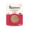 Image de 16x70g poulet, boeuf en gelée sachets Applaws - Nourriture pour Chat