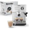 Image de Breville Machine à espresso automatique avec buse vapeur pour cappuccino et café au lait, Machines à expresso, Noir