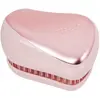 Image de Tangle Teezer, Brosse + peigne, Brosse à cheveux démêlante Compact Styler Pink Matte Chrome