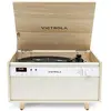 Image de Victrola Le Century 6-en-1 Music Center (Manuel), Platine, Beige