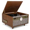 Image de Système audio 6-en-1 avec platine vinyle Victrola Century Signature VTA-830SB Noyer