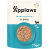 Image de 12 x 70 g filet de thon Cat Natural Applaws pour chat
