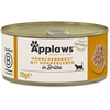 Image de 6x70g Applaws blanc de poulet avec foie de poulet - Pâtée pour chat