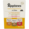 Image de 6x70g Applaws Cat Pouch in Jelly Sélection avec poulet Nourriture pour chats humide
