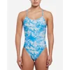 Image de Nike Swim Maillot De Bain Cutout Hydrastrong Multi Print US 26