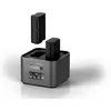 Image de Hähnel ProCube 2 (Chargeur de batterie d'appareil photo), Alimentation pour appareil photo, Noir, Gris