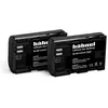Image de Hähnel HL-E6, batterie de 2 appareils photo remplace la batterie d'origine LP-E6 7.2 V 1650 mAh (Batterie de l'appareil photo), Alimentation pour appareil photo, Noir