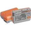 Image de Hähnel Digitalkamera-Akku HLX-EL15HP (Batterie de l'appareil photo), Alimentation pour appareil photo, Orange, Gris