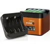 Image de Hähnel Chargeur pour ProCUBE 2 Plate pour piles AA (Chargeur de batterie d'appareil photo), Alimentation pour appareil photo, Noir
