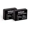 Image de Hähnel HL-F126S, batterie pour 2 caméras remplace la batterie d'origine NP-W126 7.2 V 1130 mAh (Batterie de l'appareil photo), Alimentation pour appareil photo, Noir