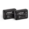 Image de Hähnel HL-XW50, batterie pour appareil photo par 2 remplace la batterie d'origine NP-FW50 7.2 V 1000 mAh (Batterie de l'appareil photo), Alimentation pour appareil photo, Noir