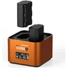 Image de Hähnel Plaque ProCUBE 2 pour Sony NP-FZ100 Chargeur de batterie pour appareil photo (Chargeur de batterie d'appareil photo), Alimentation pour appareil photo, Noir