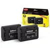 Image de Hähnel Fototechnik HL-XZ100, 2er Batterie pour appareil photo Remplace laccu dorigine NP-FZ100 7.2 V 2000 mAh
