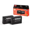 Image de Hähnel HL-E12, 2 piles de caméra remplacent la pile d'origine LP-E12 7,2 V 850 mAh (Batterie de l'appareil photo), Alimentation pour appareil photo, Noir