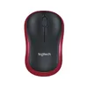 Image de Logitech M185 - Souris - optique - sans fil - 2.4 GHz - récepteur sans fil USB - rouge
