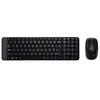 Image de Logitech Clavier Et Souris Sans Fil Mk220 Anglais
