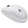 Image de Logitech B100 - Souris - droitiers et gauchers - optique - 3 boutons - filaire - USB - blanc
