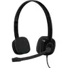 Image de Logitech H150 Avec fil Arceau Bureau/Centre d'appels Noir 981-000589