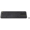 Image de Clavier tactile sans fil Logitech K400 Plus - Clavier - sans fil - 2.4 GHz - Suisse - noir