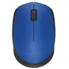 Image de Logicool M171 - Souris - droitiers et gauchers - optique - 3 boutons - sans fil - 2.4 GHz - récepteur sans fil USB - bleu/noir