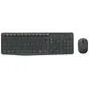 Image de Logitech MK235 (DE, Sans fil), Clavier, Gris