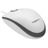 Image de Logitech M100 - Souris - droitiers et gauchers - optique - 3 boutons - filaire - USB - blanc