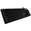 Image de Clavier gaming mécanique Logitech G512 Carbon Lightsync RVB GX Brown Tactile