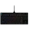 Image de Logitech Clavier de jeu mécanique G Pro - Clavier - backlit - USB - International US - commutateur : GX Blue Clicky - noir