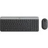 Image de Logitech Combo sans fil Slim MK470 (IT, Filaire), Clavier, Gris