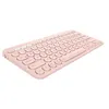Image de Logitech Clavier Bluetooth multi-appareils K380 - Clavier - sans fil - Bluetooth 3.0 - Allemand - rose