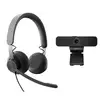 Image de Logitech Zone Wired UC Casque Avec fil Graphite 991-000339