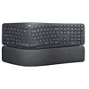 Image de Logitech ERGO K860 - Clavier - sans fil - 2.4 GHz, Bluetooth 5.0 - Suisse