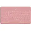 Image de Logitech Keys-To-Go - BLUSH PINK - ITA - MEDITER (IT), Clavier pour tablette, Pink, Blanc