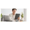 Image de Logitech Combo Touch - Clavier et étui - avec trackpad - rétroéclairé - Apple Smart connector - QWERTZ - Allemand - gris oxford - pour Apple 12.9-inch iPad Pro (5ème génération)