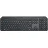 Image de Logitech MX Keys For Business (DE, Sans fil), Clavier, Gris, Noir