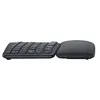 Image de Logitech Ergo Series ERGO K860 for Business - Clavier - full size - sans fil - 2.4 GHz, Bluetooth 5.0 LE - QWERTY - International US - graphite